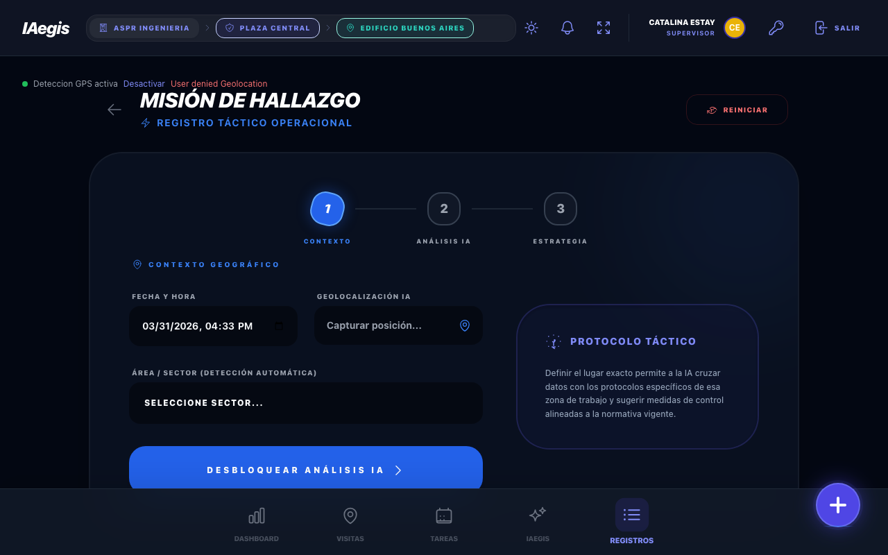 Formulario de Observacion - Paso 1